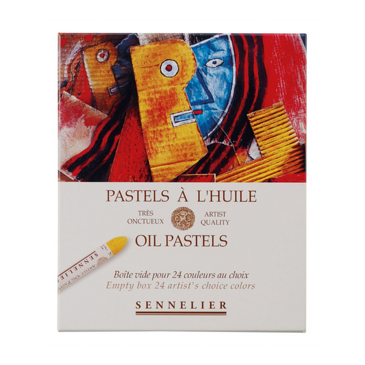 Olíupastel Sett - 24 stk - Universal - Pastel á 'l huile