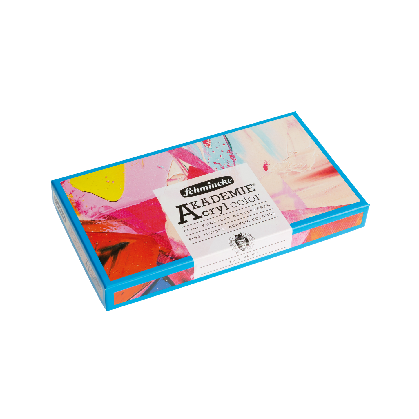 AKADEMIE akrýlmálningarsett - 10 × 20 ml