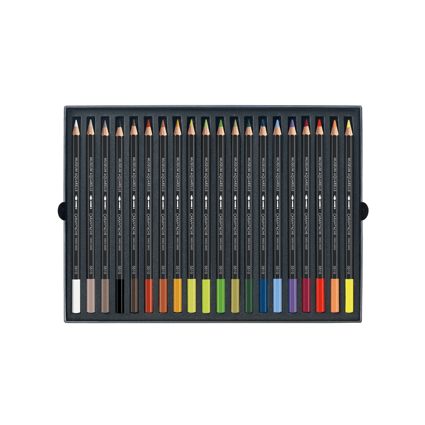 Box með 20 trélitum - MUSEUM Aquarelle