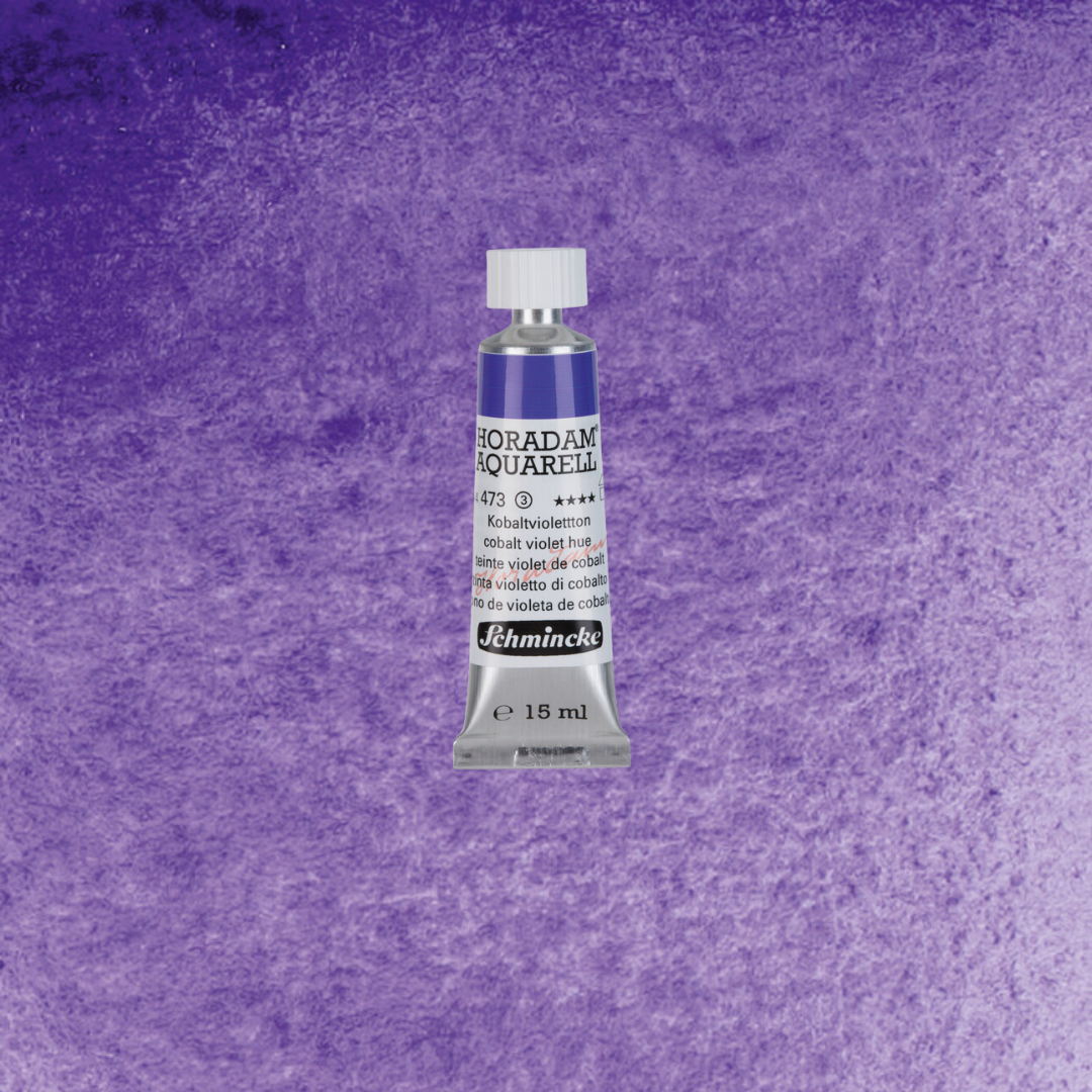 Vatnslitir HORADAM® AQUARELL - Blá og fjíolablá