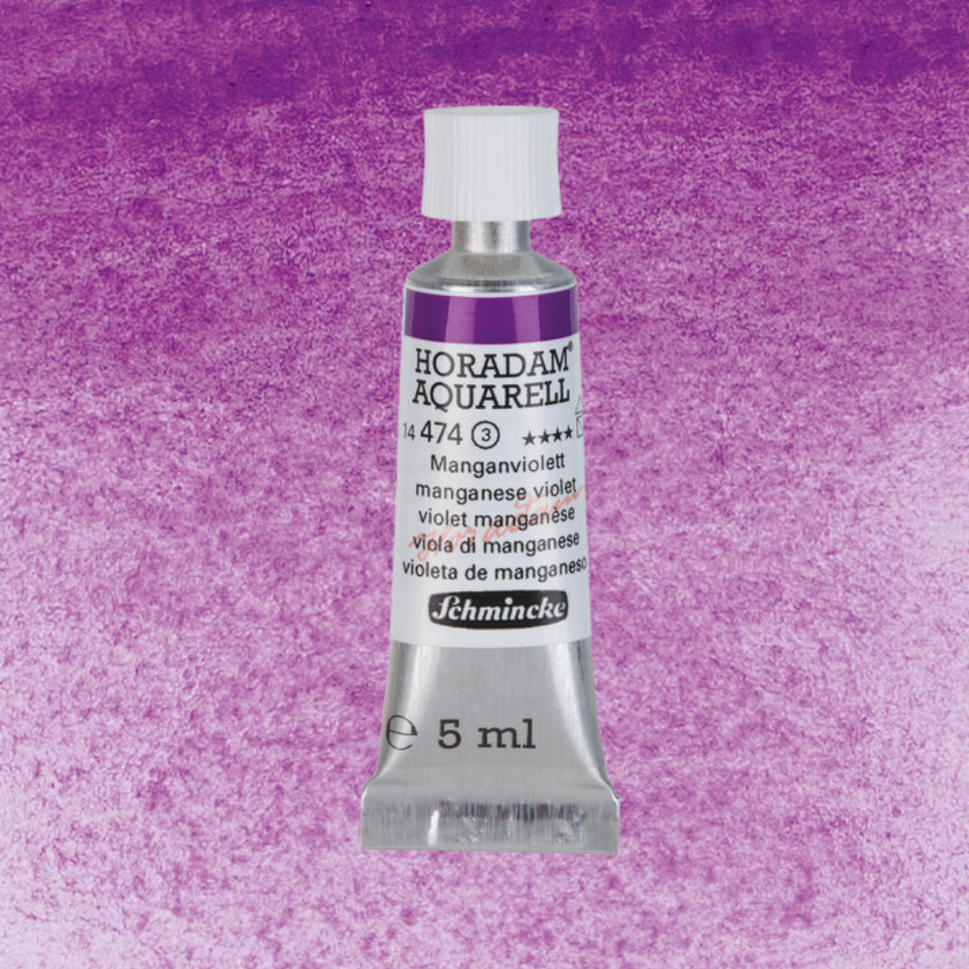 Vatnslitir HORADAM® AQUARELL - Blá og fjíolablá