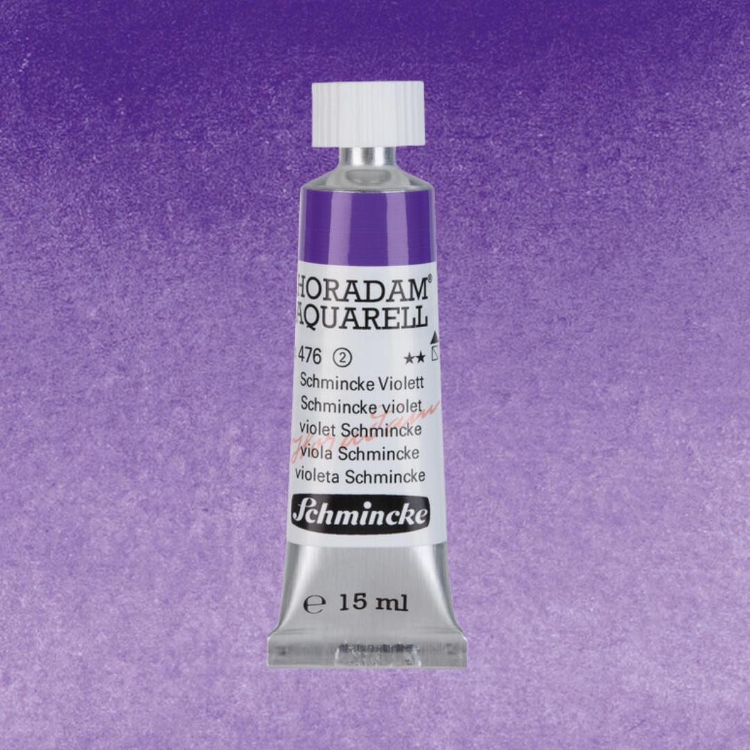Vatnslitir HORADAM® AQUARELL - Blá og fjíolablá