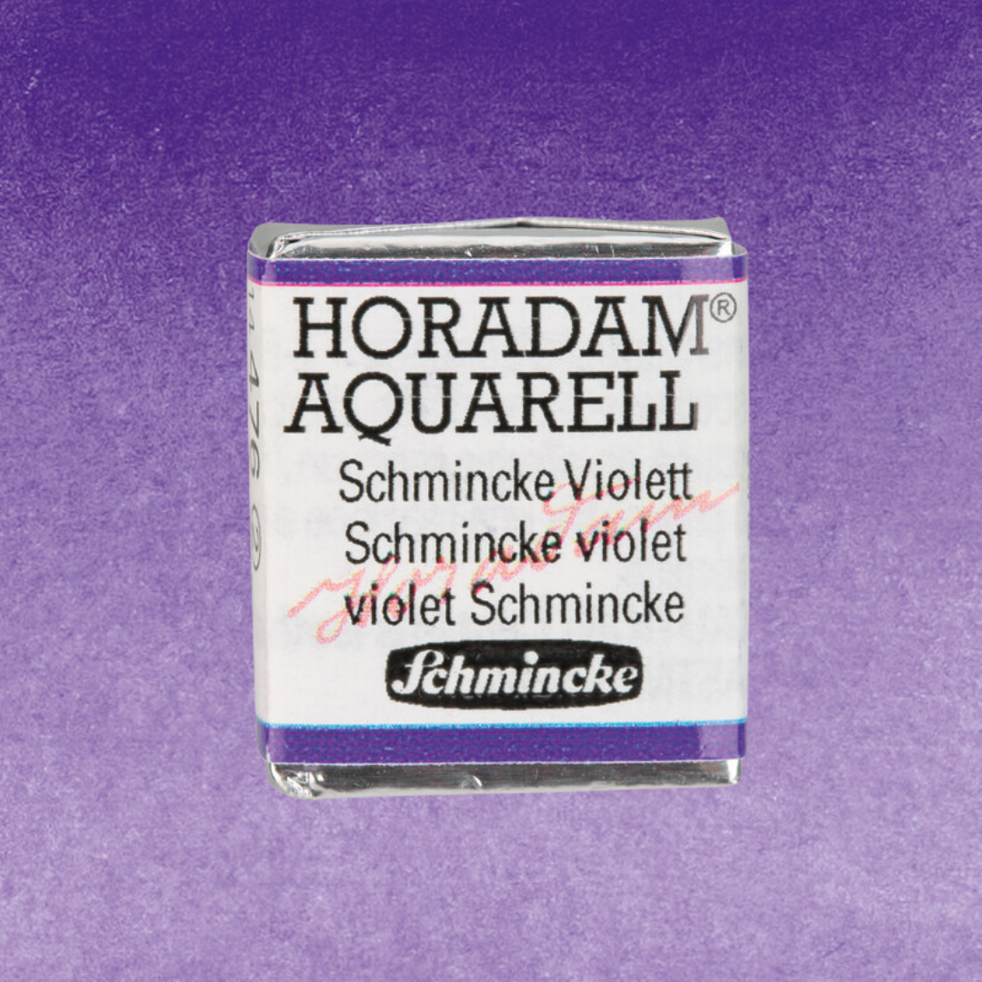 Vatnslitir HORADAM® AQUARELL - Blá og fjíolablá
