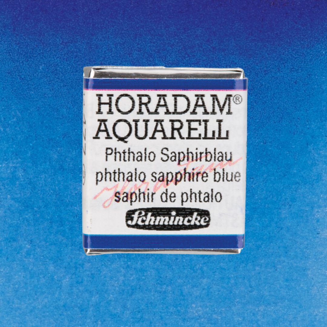 Vatnslitir HORADAM® AQUARELL - Blá og fjíolablá