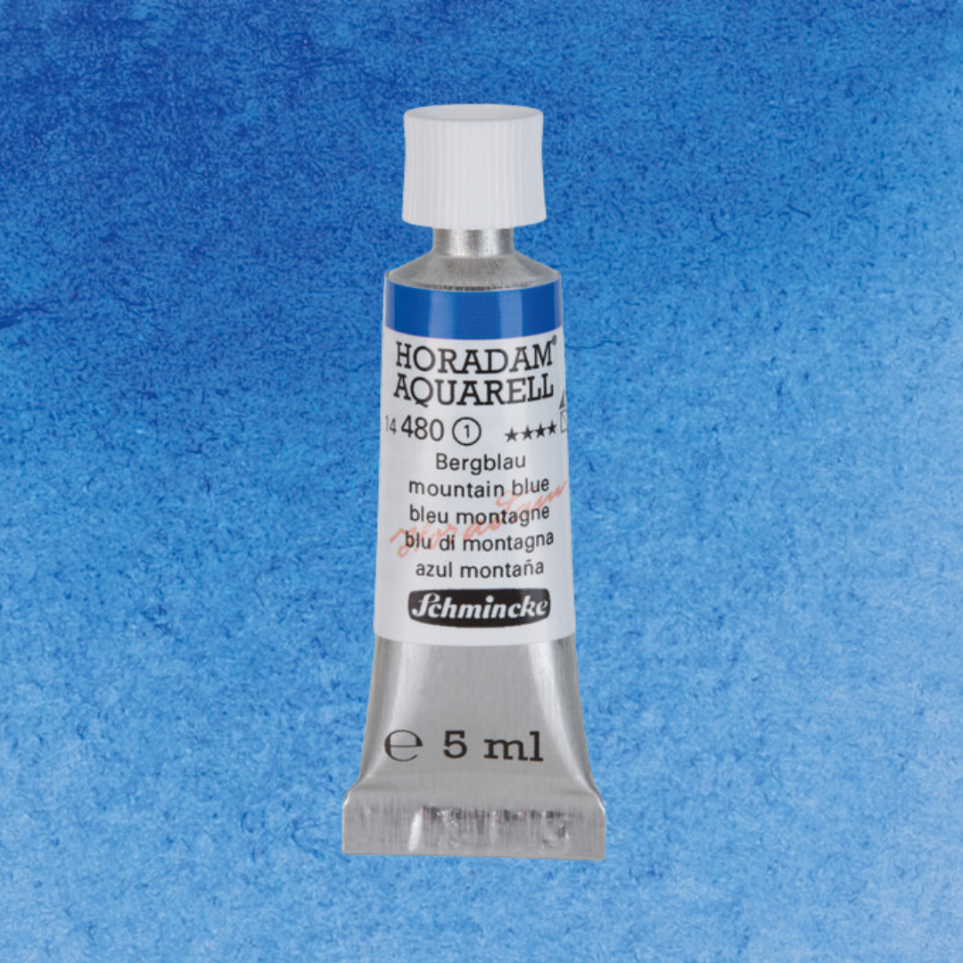 Vatnslitir HORADAM® AQUARELL - Blá og fjíolablá