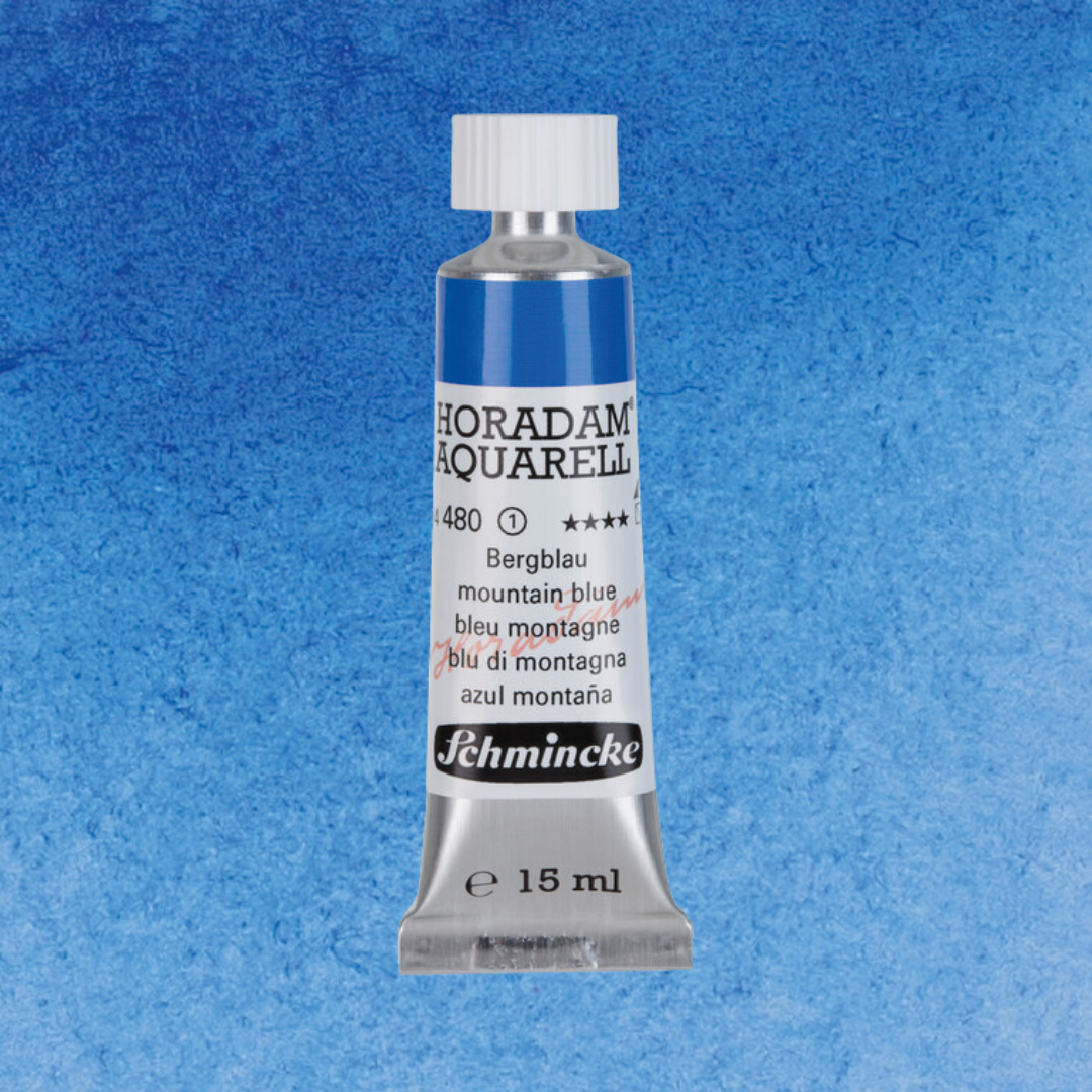 Vatnslitir HORADAM® AQUARELL - Blá og fjíolablá