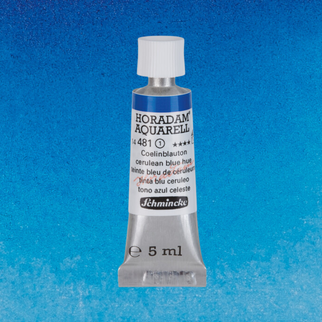Vatnslitir HORADAM® AQUARELL - Blá og fjíolablá