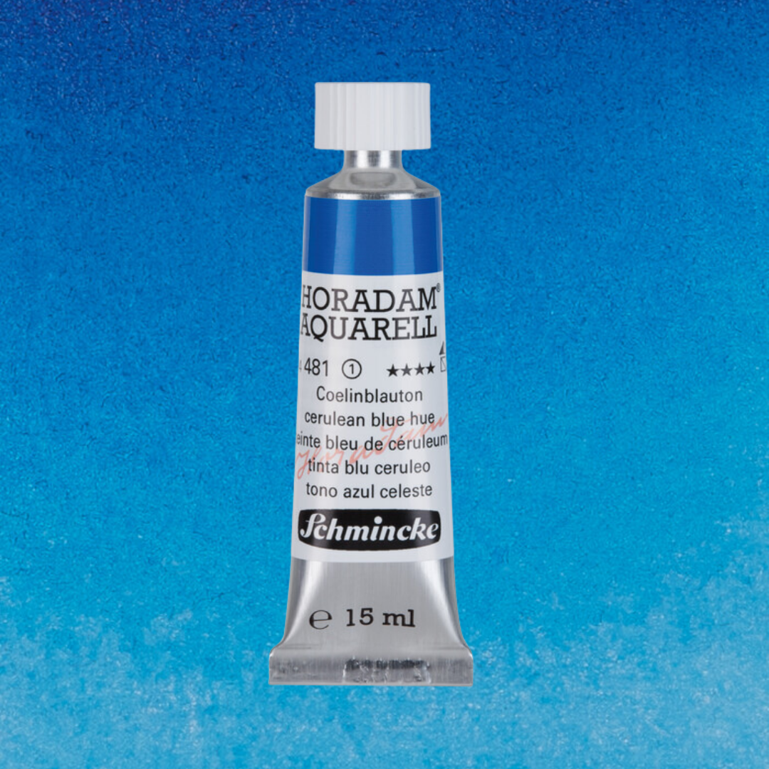 Vatnslitir HORADAM® AQUARELL - Blá og fjíolablá