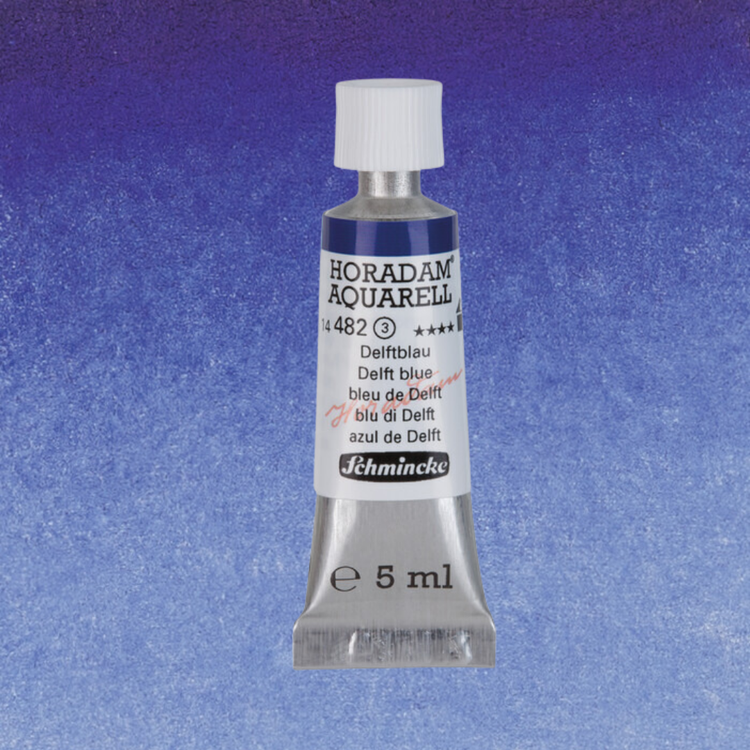 Vatnslitir HORADAM® AQUARELL - Blá og fjíolablá