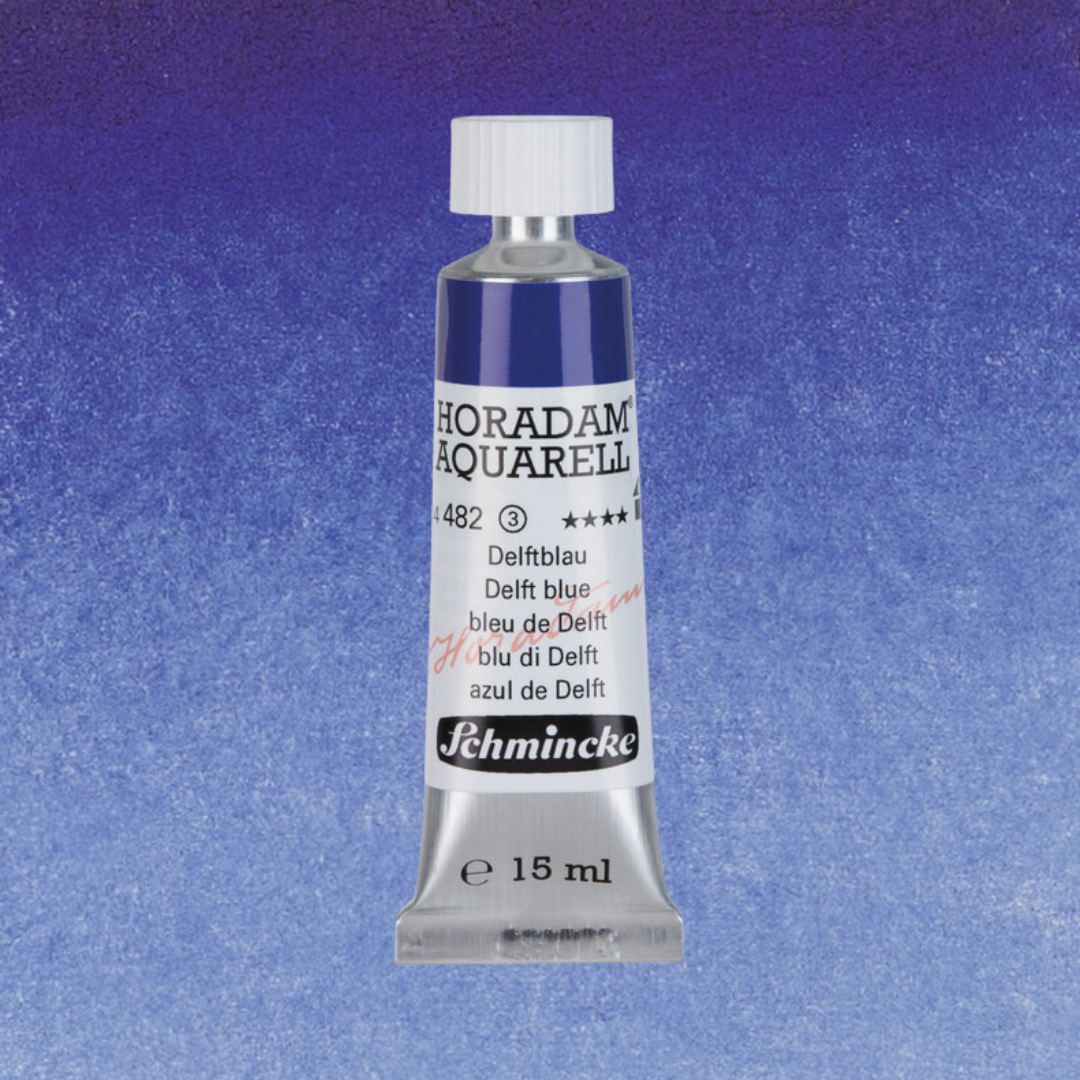 Vatnslitir HORADAM® AQUARELL - Blá og fjíolablá
