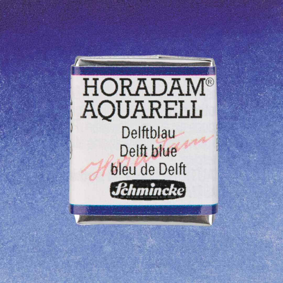 Vatnslitir HORADAM® AQUARELL - Blá og fjíolablá