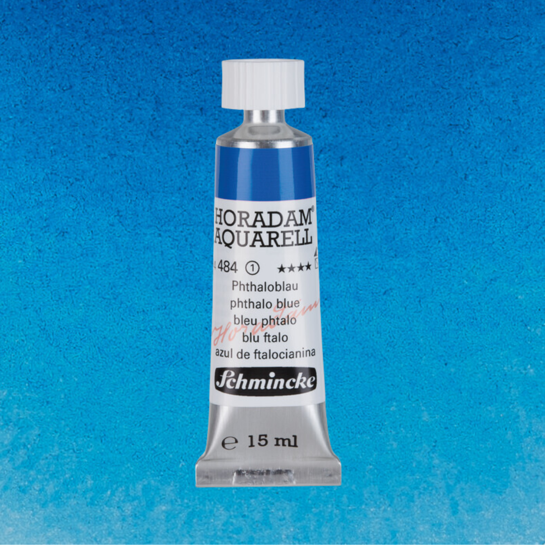 Vatnslitir HORADAM® AQUARELL - Blá og fjíolablá