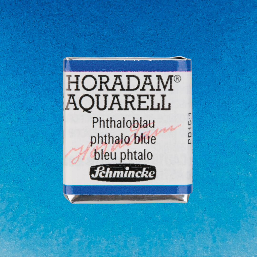Vatnslitir HORADAM® AQUARELL - Blá og fjíolablá
