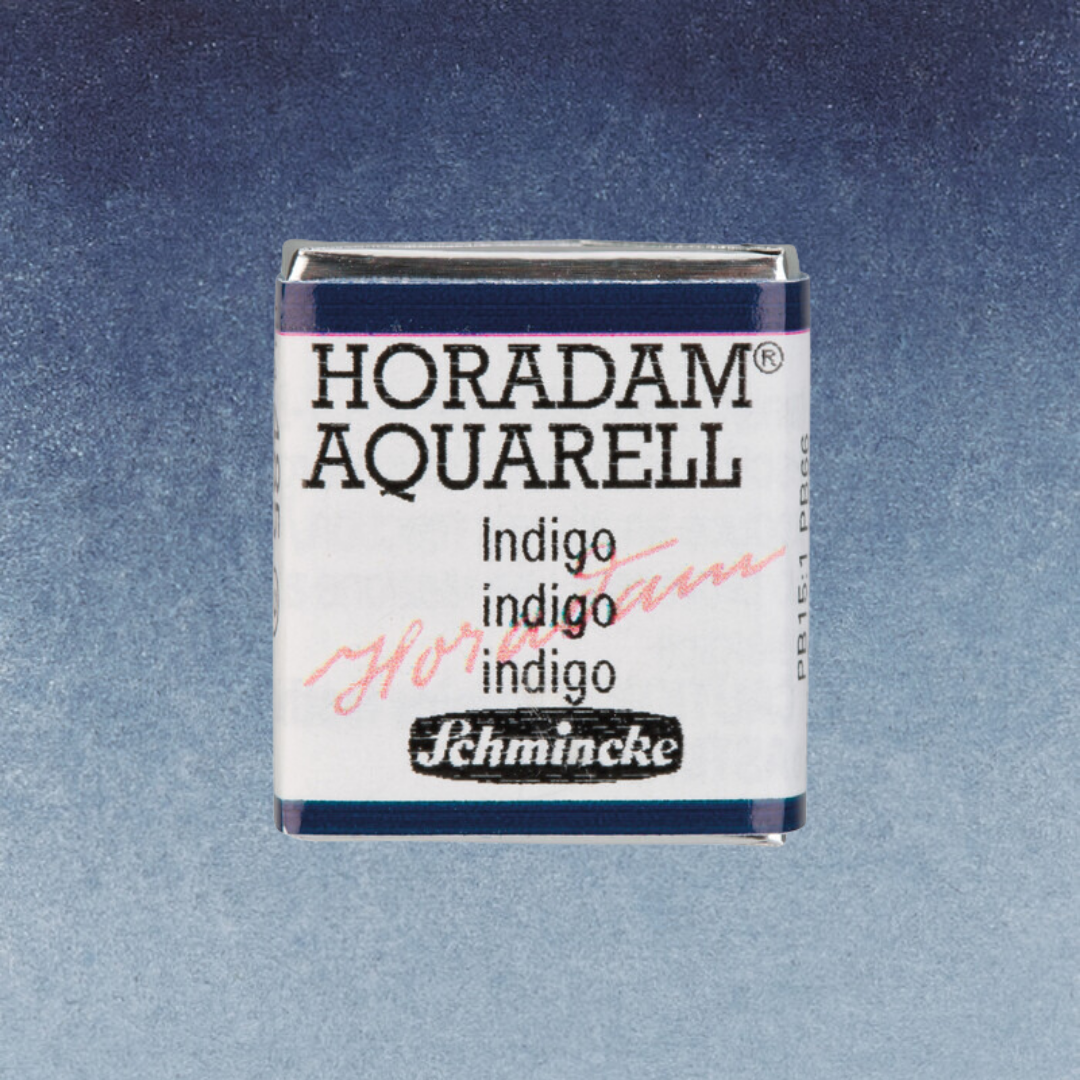 Vatnslitir HORADAM® AQUARELL - Blá og fjíolablá