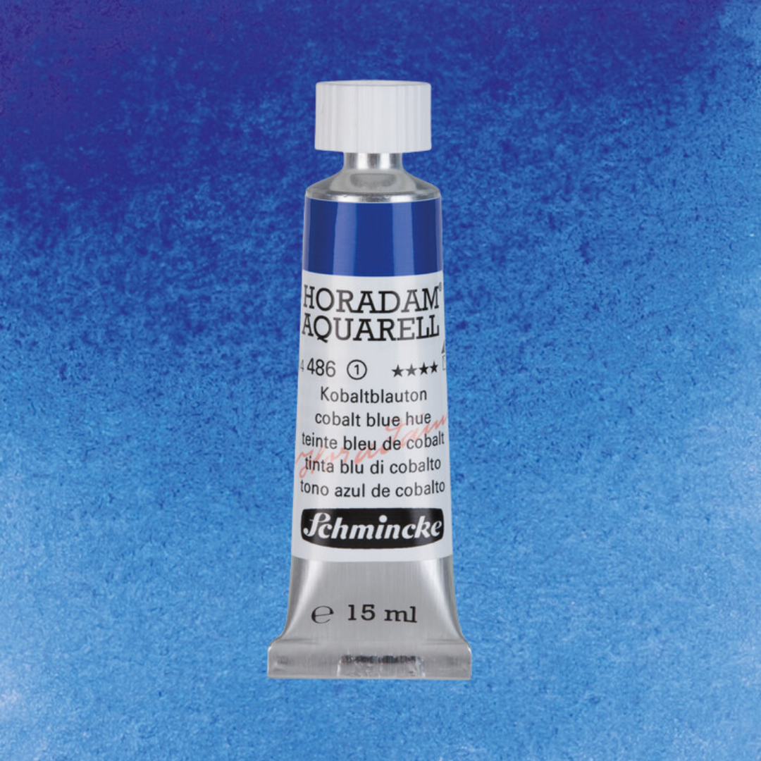 Vatnslitir HORADAM® AQUARELL - Blá og fjíolablá