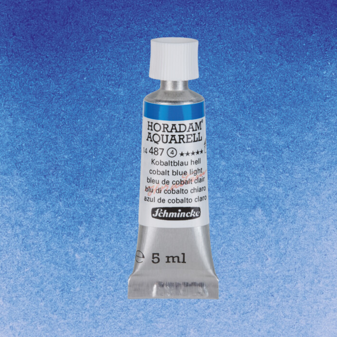 Vatnslitir HORADAM® AQUARELL - Blá og fjíolablá