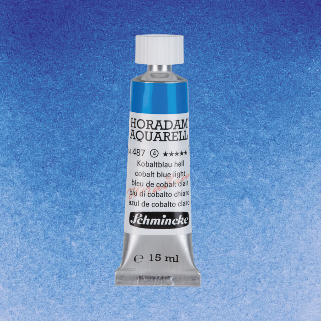 Vatnslitir HORADAM® AQUARELL - Blá og fjíolablá