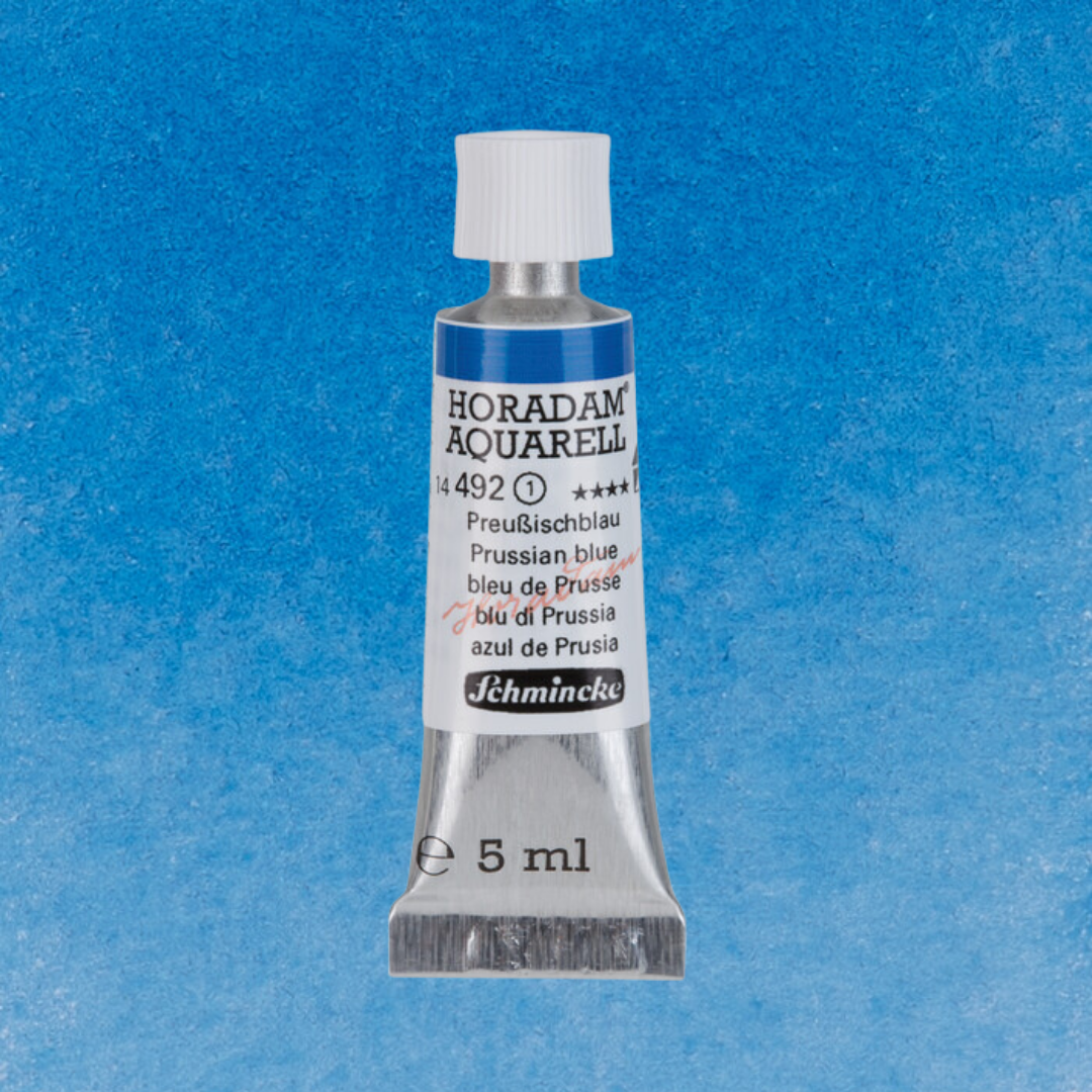 Vatnslitir HORADAM® AQUARELL - Blá og fjíolablá