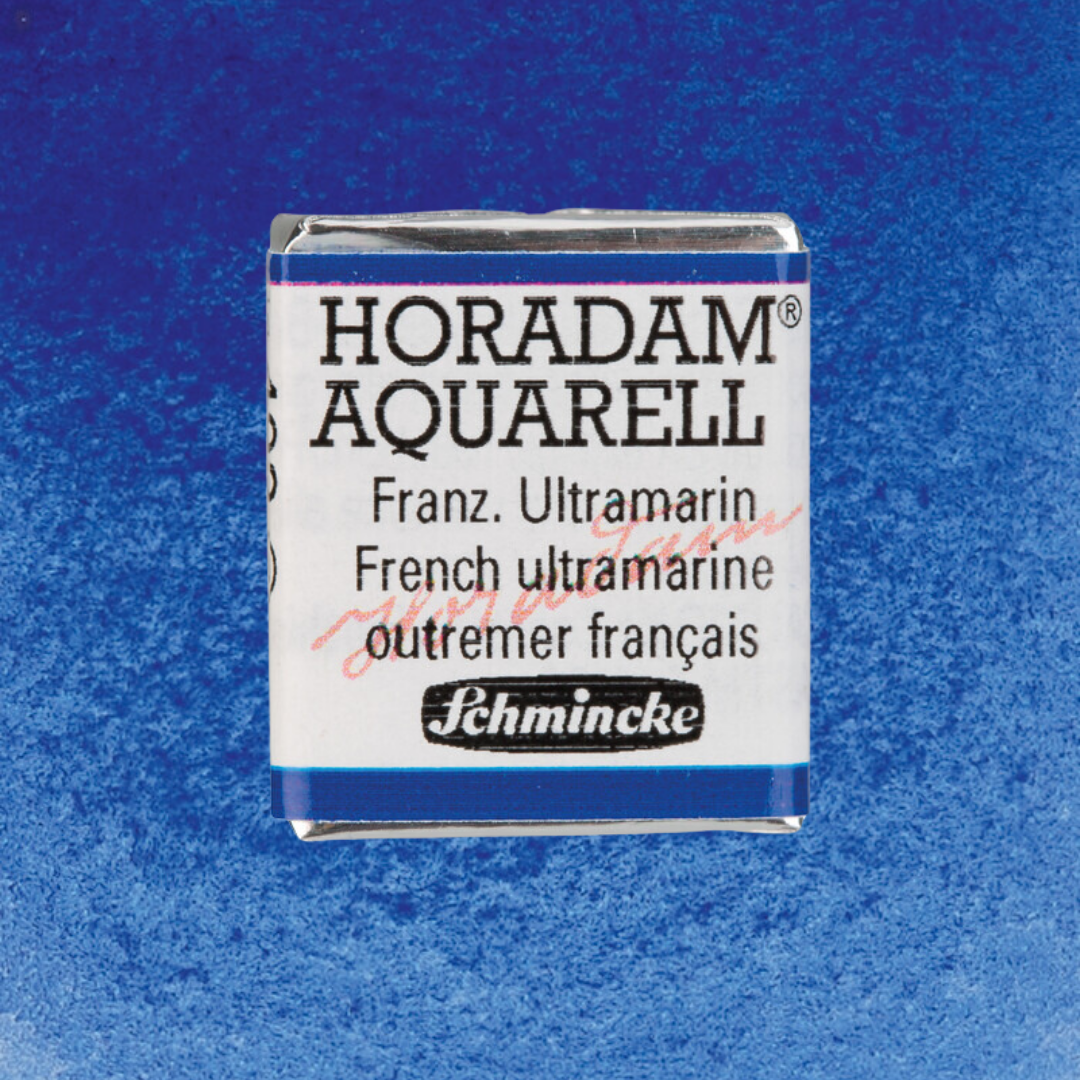 Vatnslitir HORADAM® AQUARELL - Blá og fjíolablá