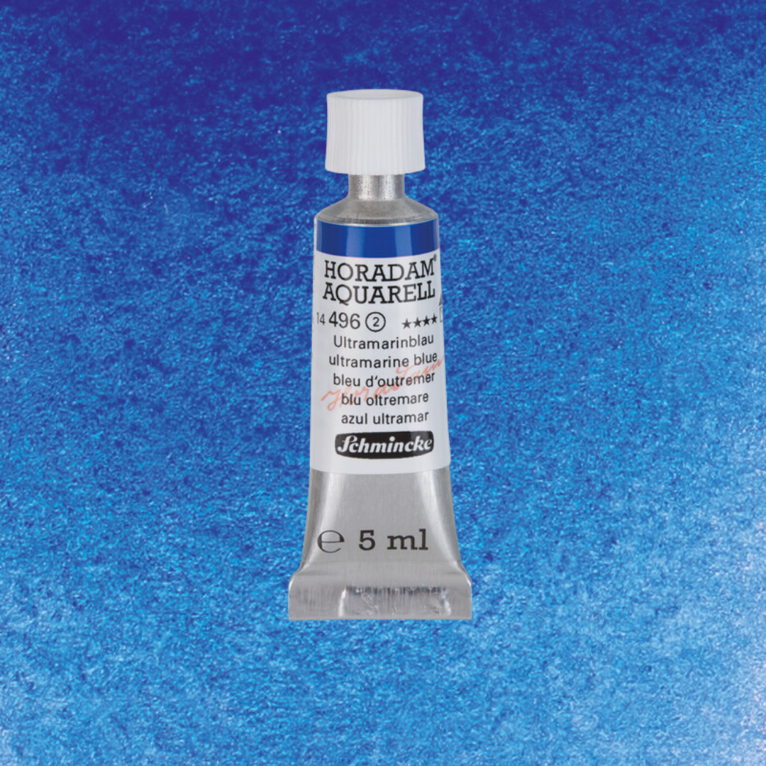 Vatnslitir HORADAM® AQUARELL - Blá og fjíolablá