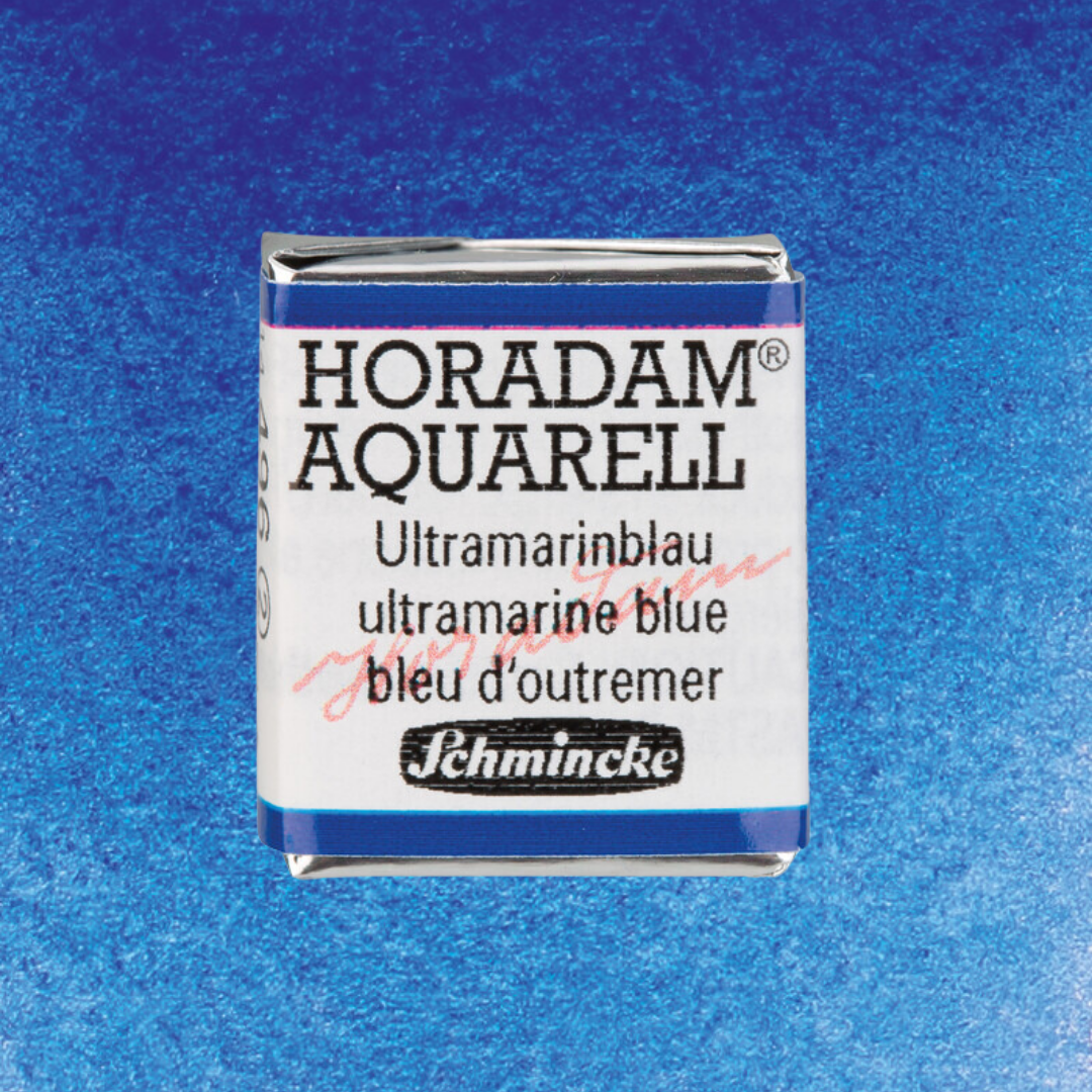 Vatnslitir HORADAM® AQUARELL - Blá og fjíolablá