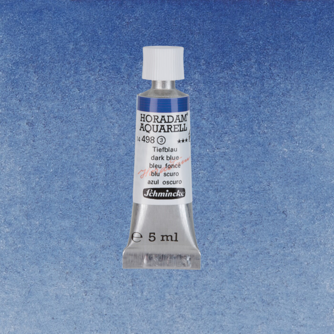 Vatnslitir HORADAM® AQUARELL - Blá og fjíolablá