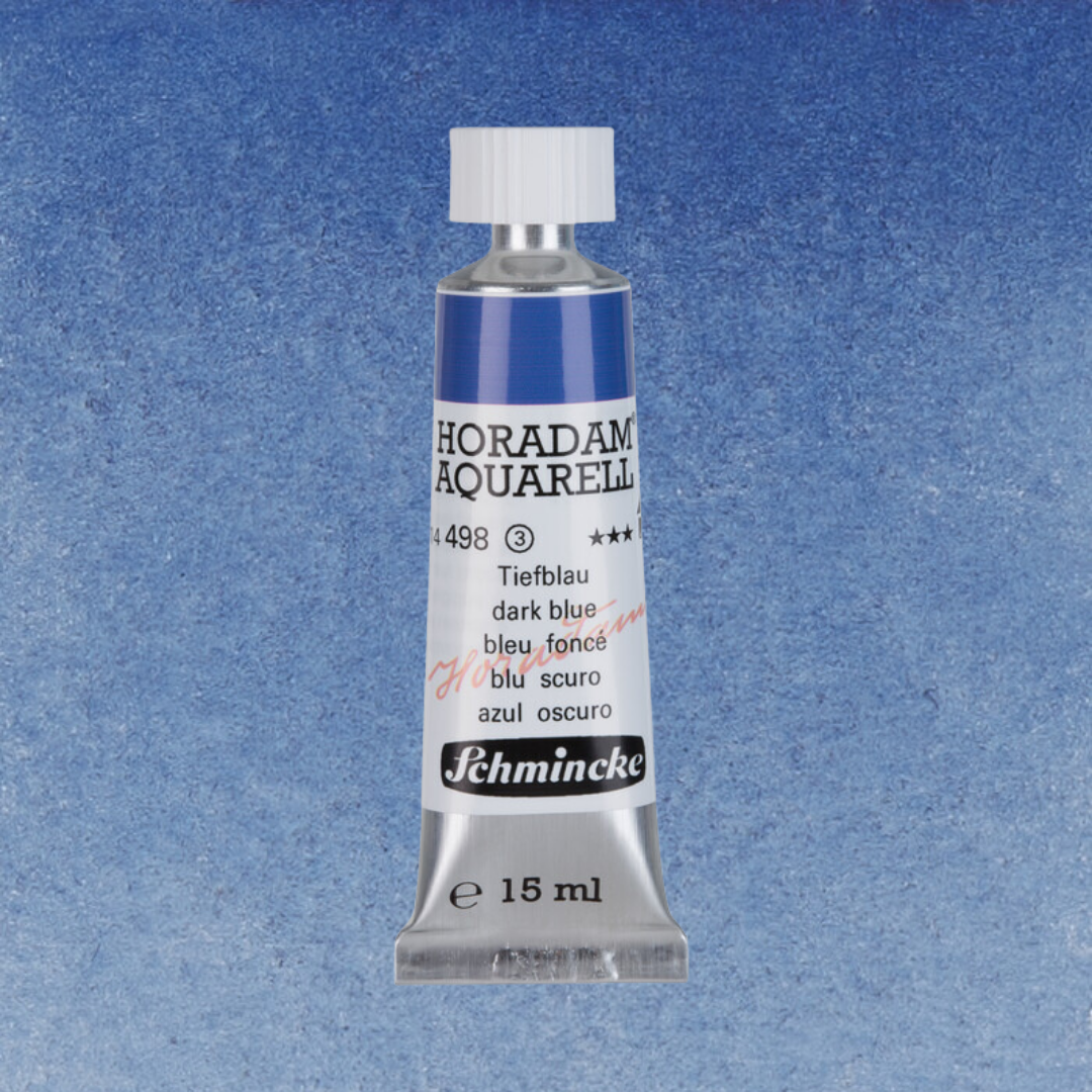 Vatnslitir HORADAM® AQUARELL - Blá og fjíolablá