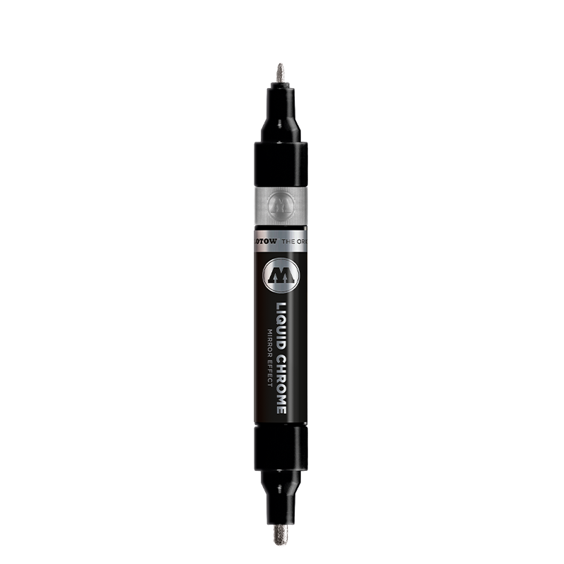 Króm lakk penni Liquid Chrome™ Marker Twin 1.5-4mm