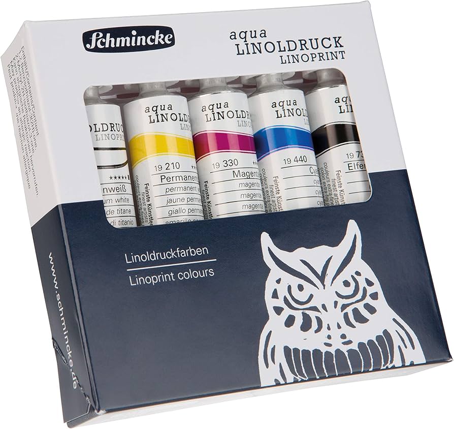 Aqua Linoprint Sett 5x20 ml