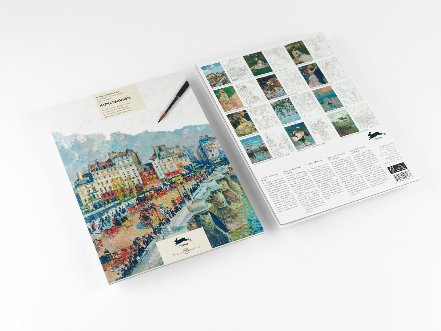The Pepin Press Litabók - Impresjónismi