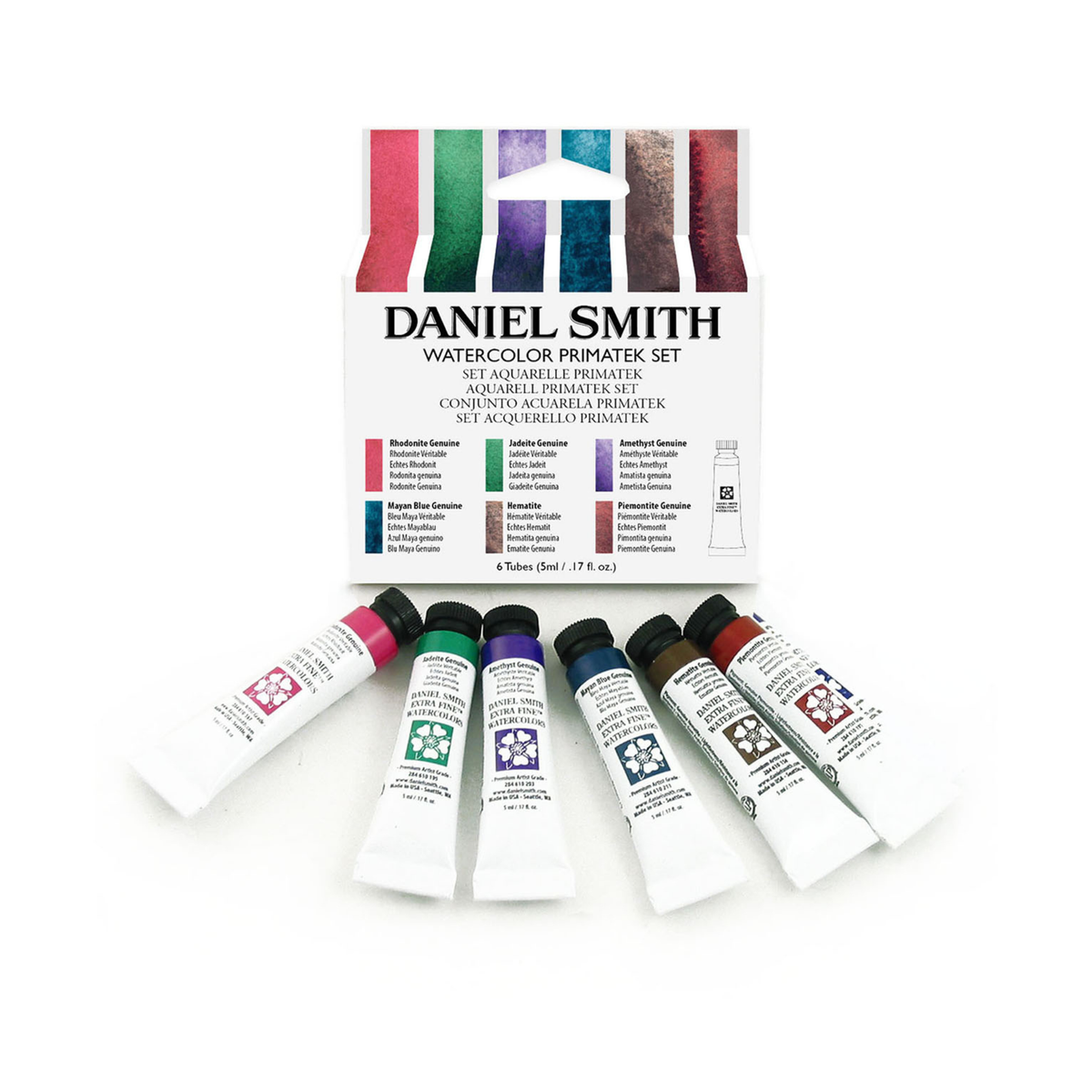 DANIEL SMITH PrimaTek Introductory vatnslitasett, 6 × 5 ml