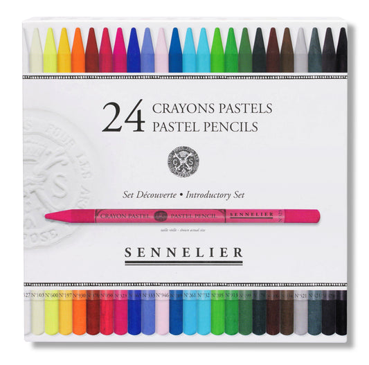 Pastel Pencils Pastellblýantasett - 24 stk.