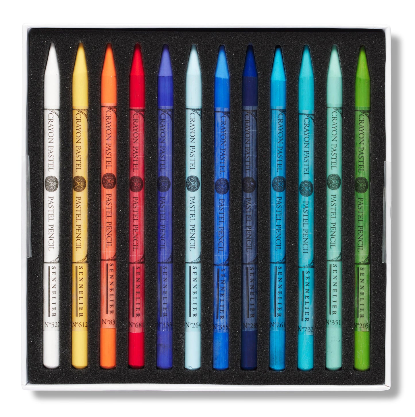 Pastel Pencils Pastellblýantasett - Landslag 24 stk.