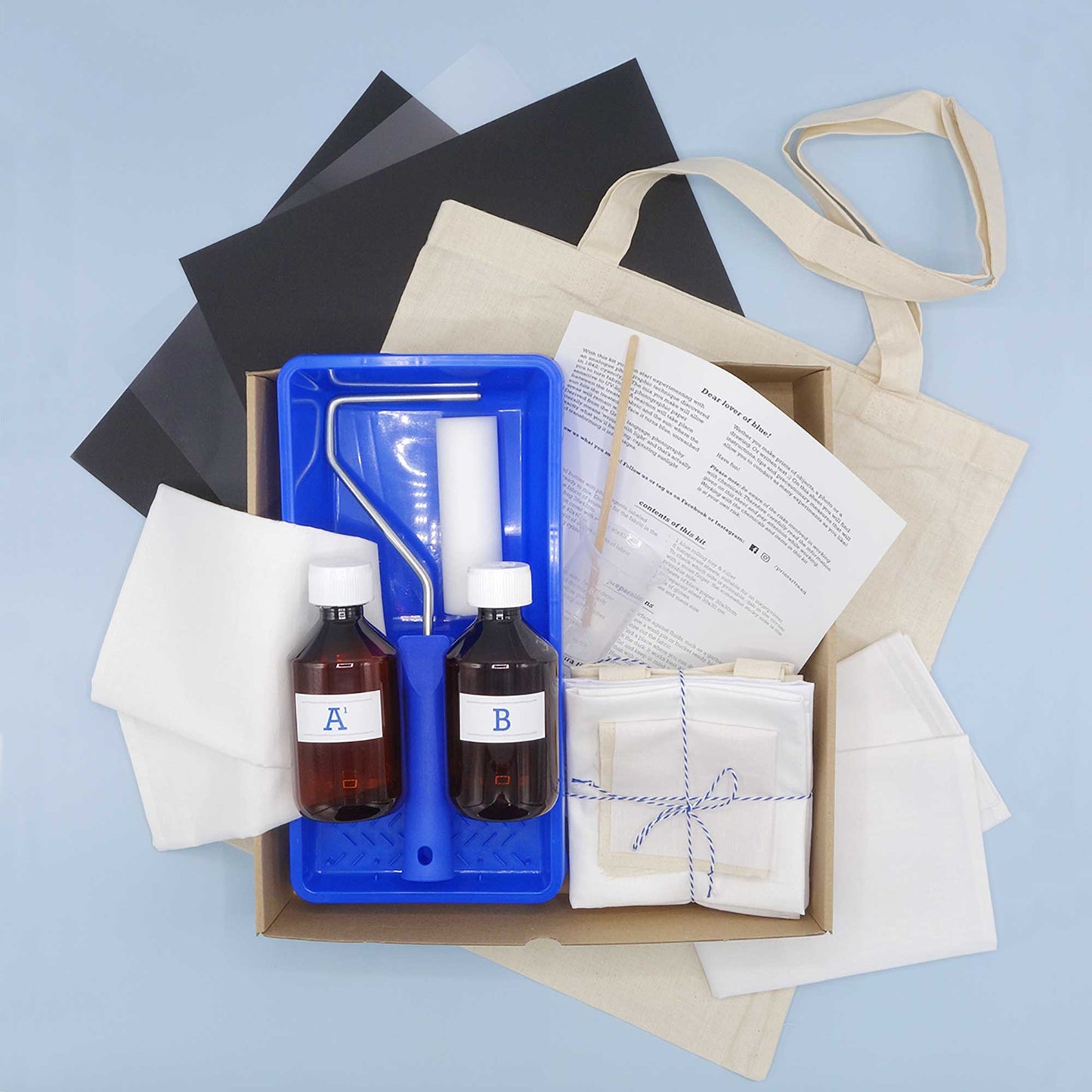 DIY Cyanotype kit - Fabric