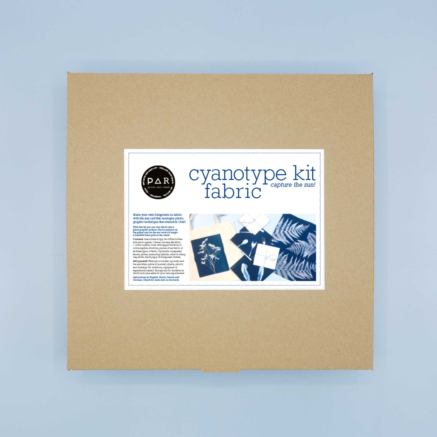 DIY Cyanotype kit - Fabric