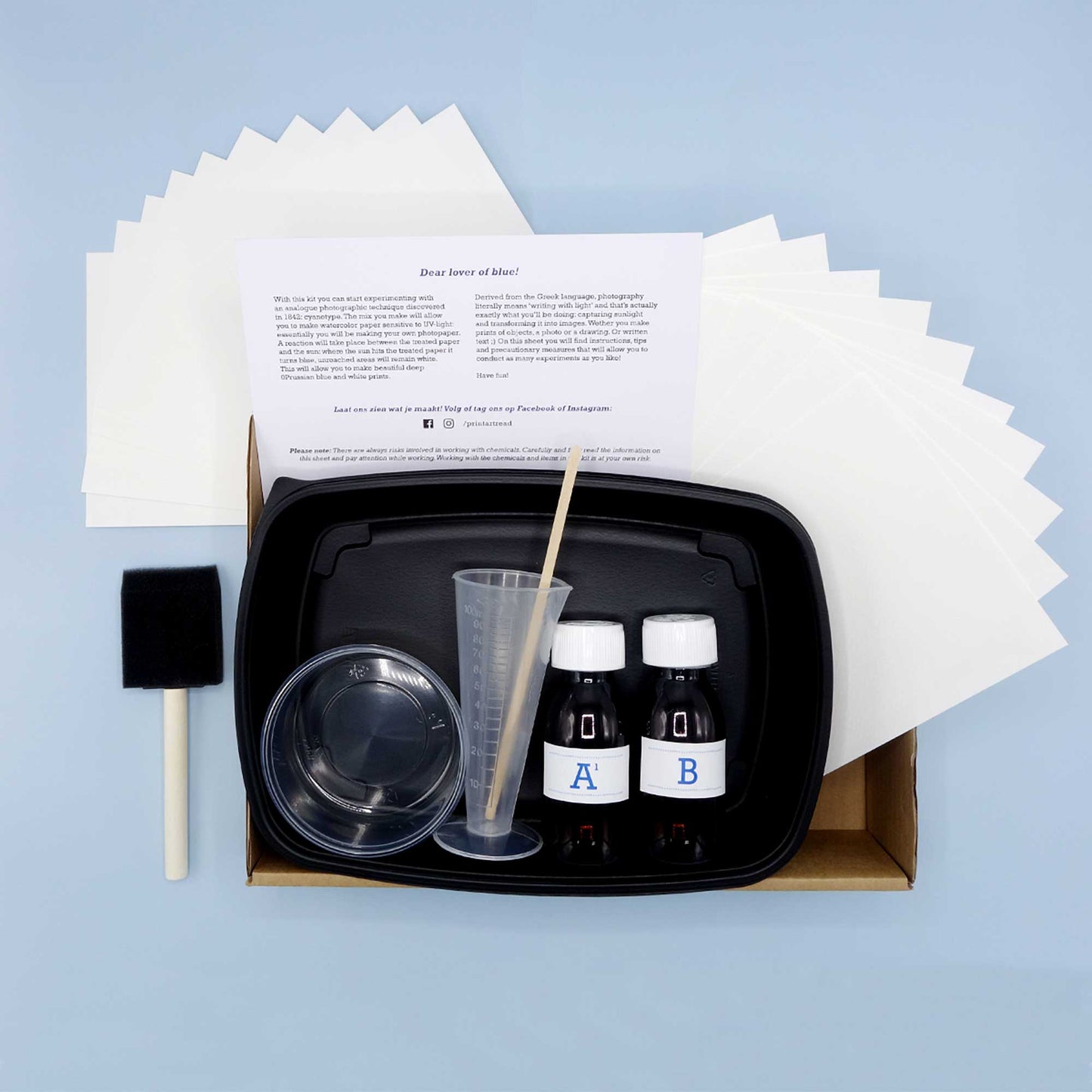 DIY Cyanotype kit - Paper