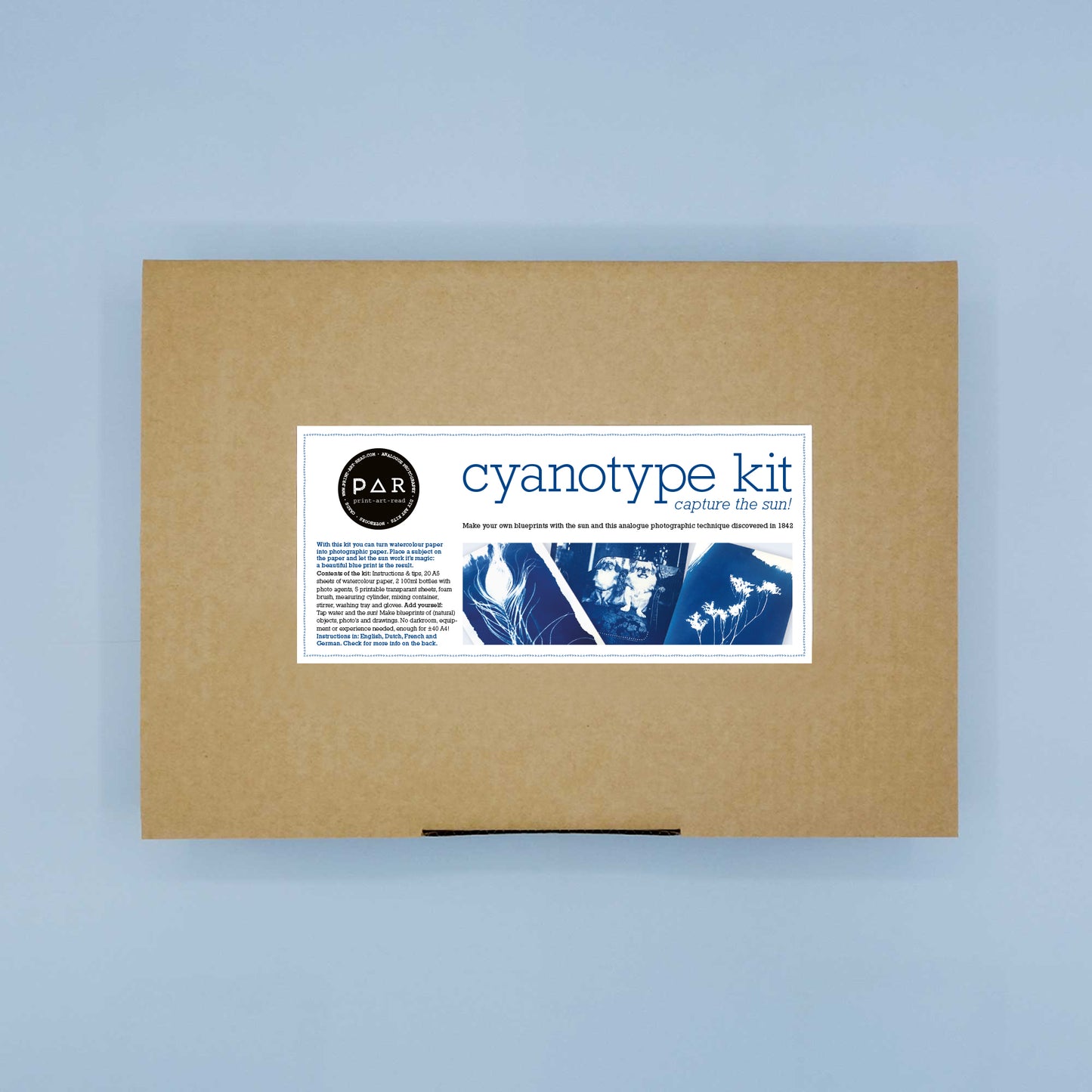 DIY Cyanotype kit - Paper