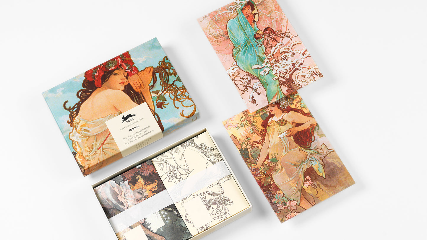 The Pepin Press Bréfsefni - Alphonse Mucha