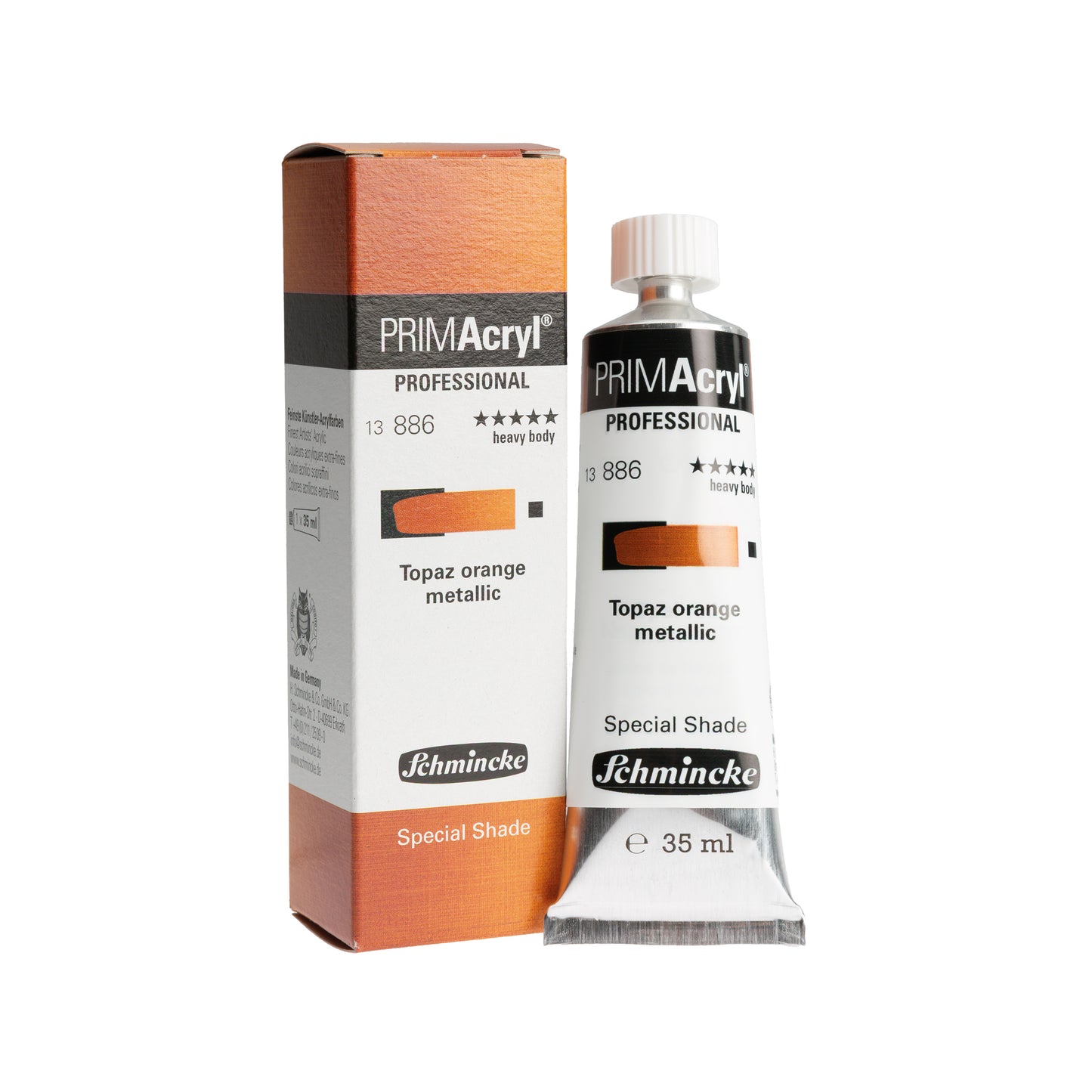 PrimAcryl® - Special Shades Metallic - Topaz Orange Metallic - 35 ml