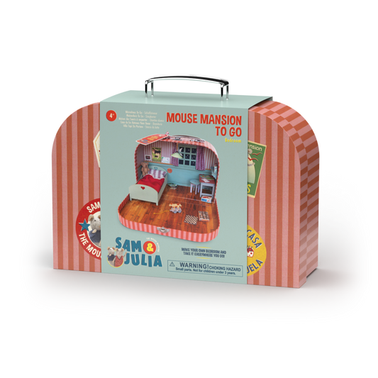 Mouse Mansion To Go - Bedroom