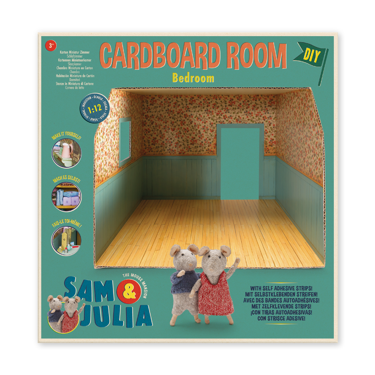 Cardboard Room - Bedroom