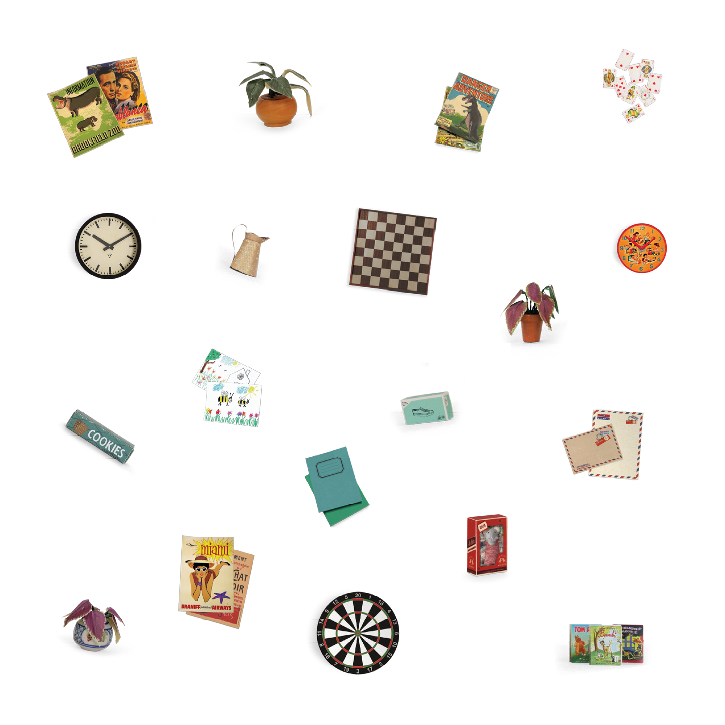 Die-Cuts - Kids' Bedroom