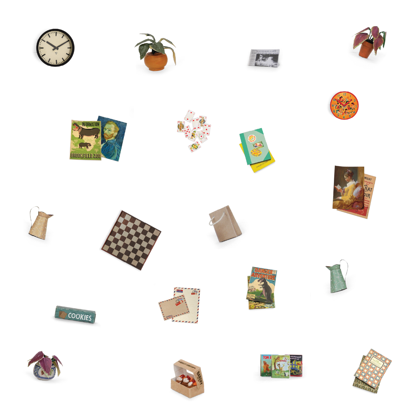 Die-Cuts - Living Room