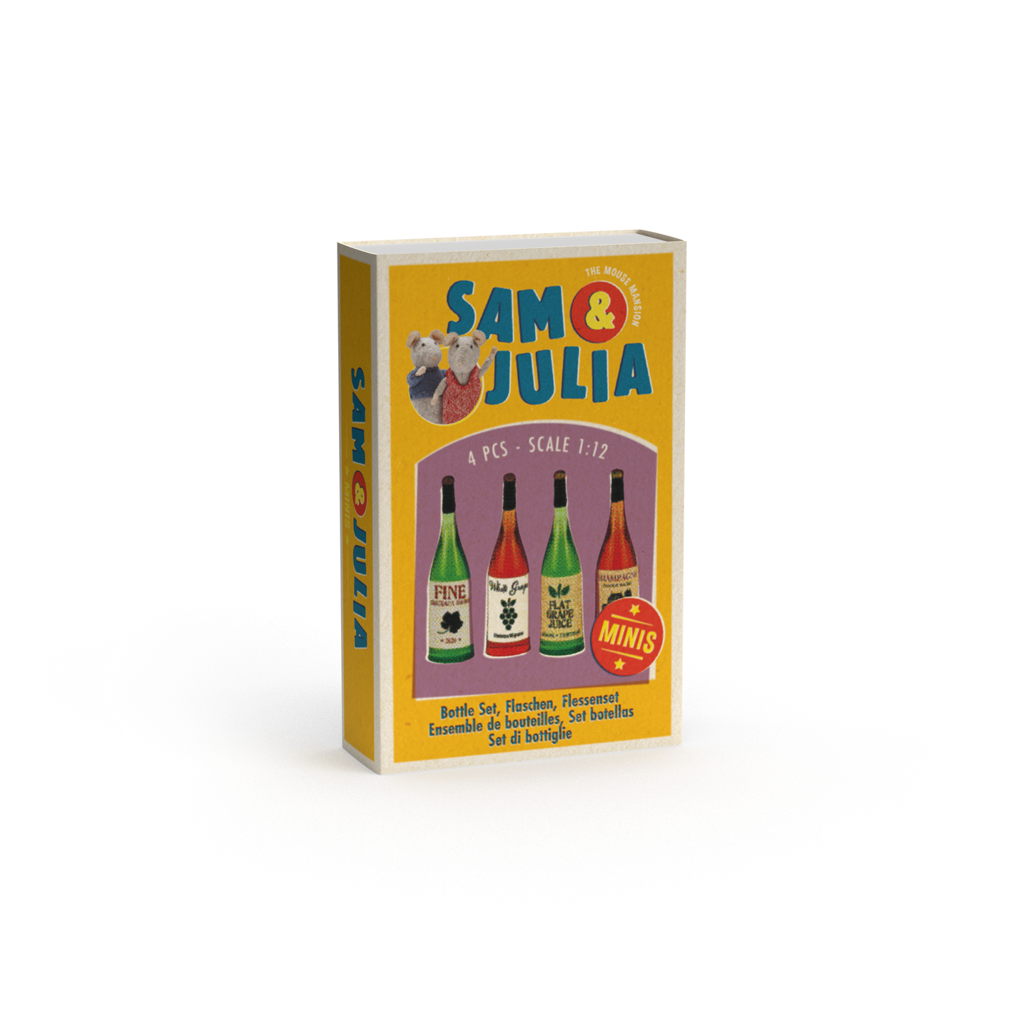 Minis - Bottles (4 pcs)