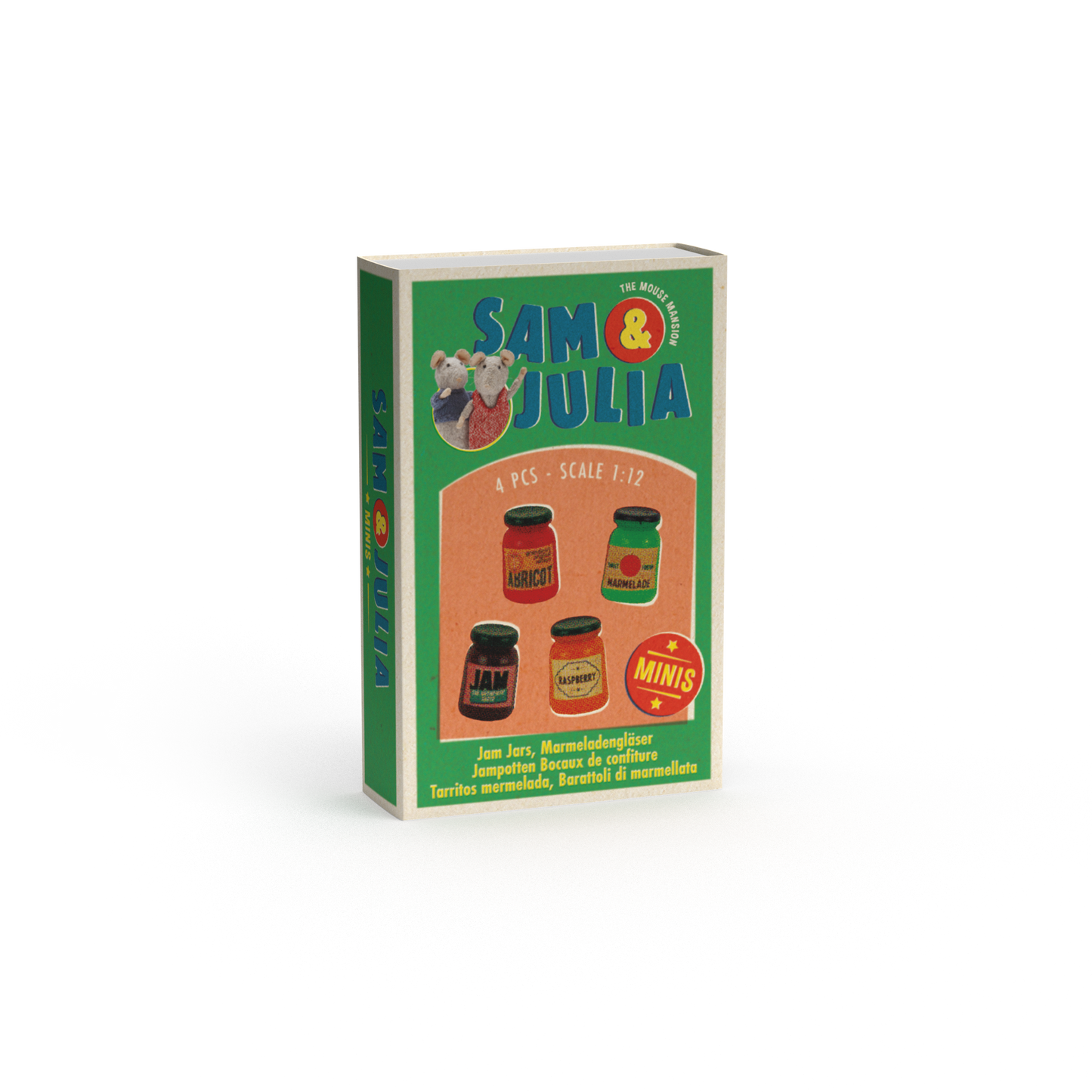 Minis - Jam Jars (4 pcs)