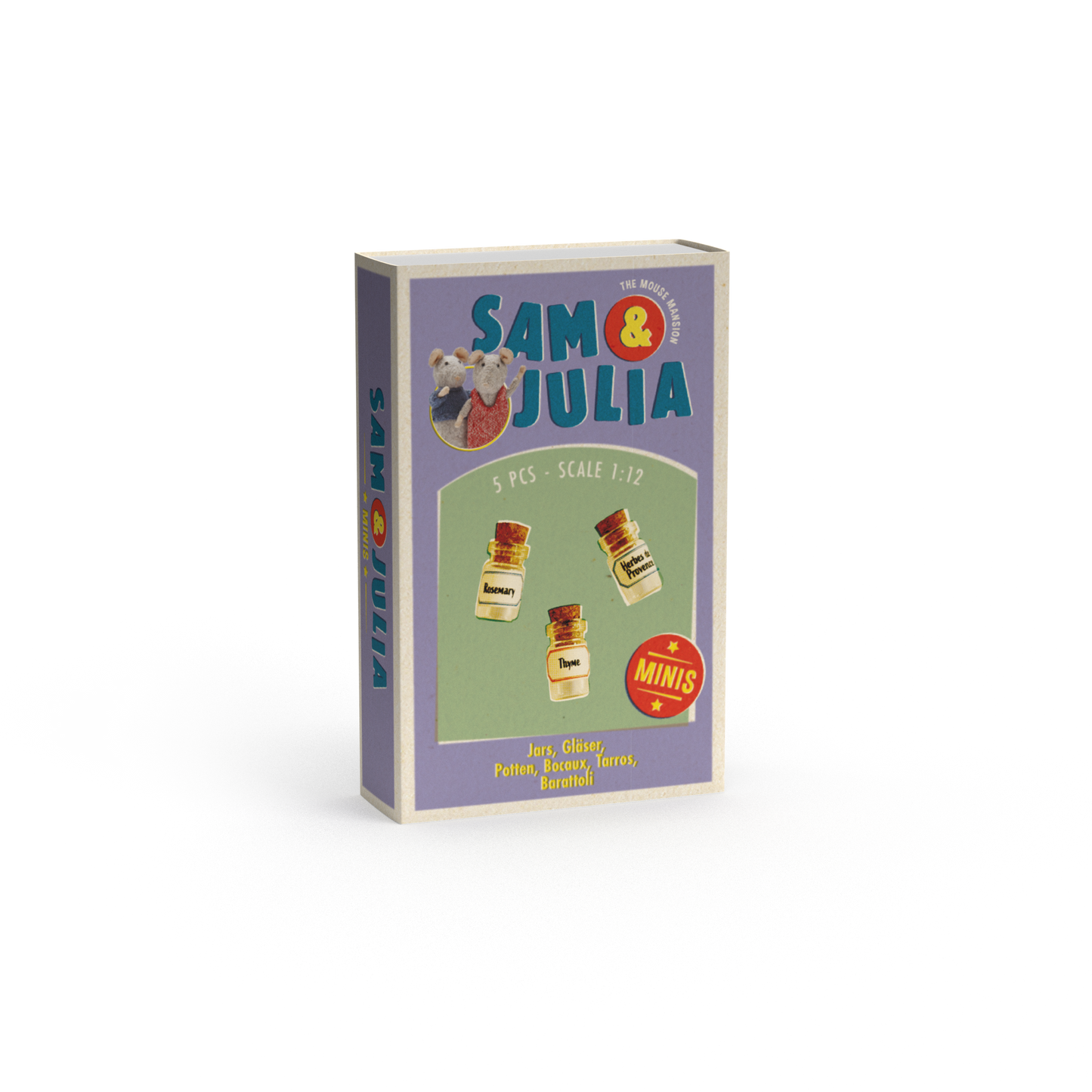 Minis - Jars (3 pcs)