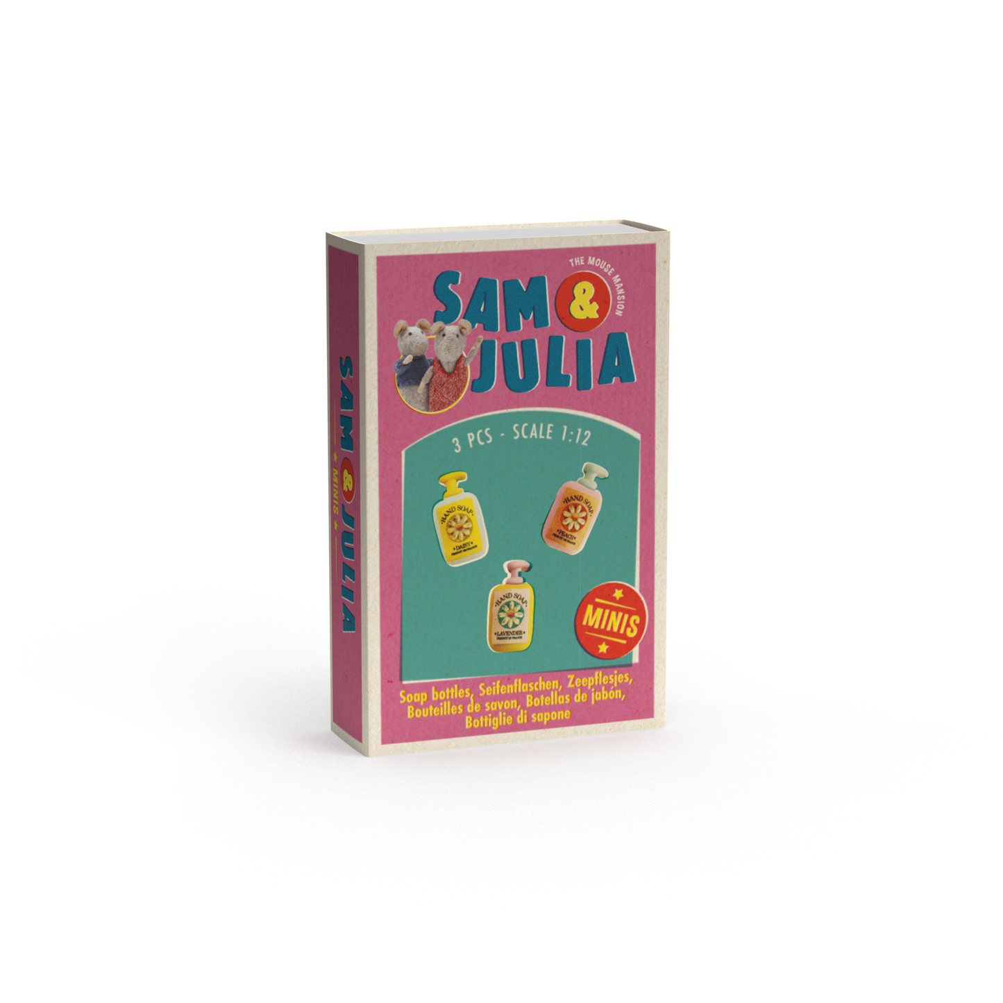 Minis - Soap Bottles (3 pcs)