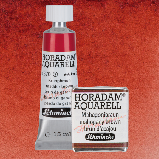 Vatnslitir HORADAM® AQUARELL - brúnn