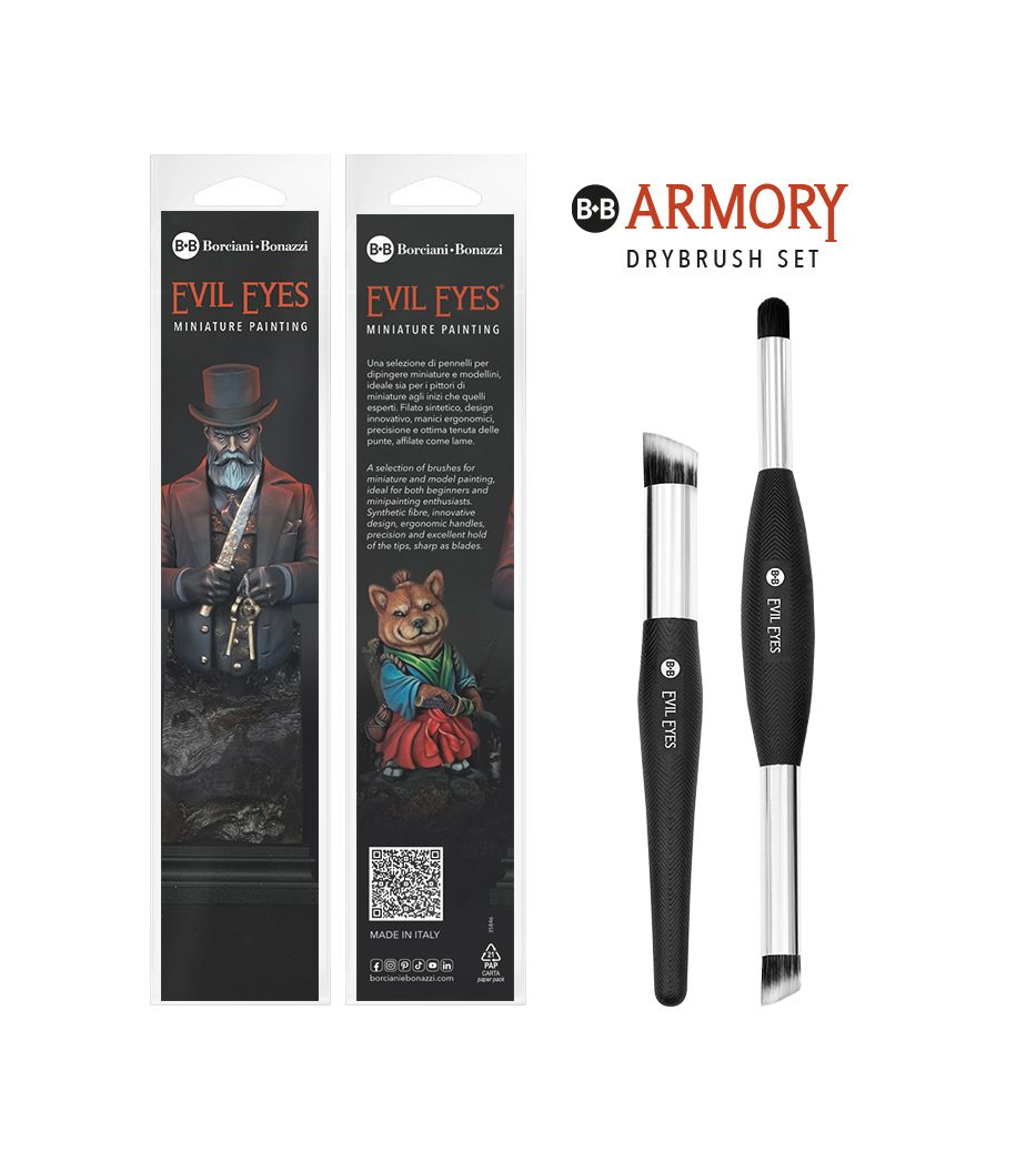 Pensla sett - Evil Eyes - Miniature paiinting - Armory Dry - 2 stk.