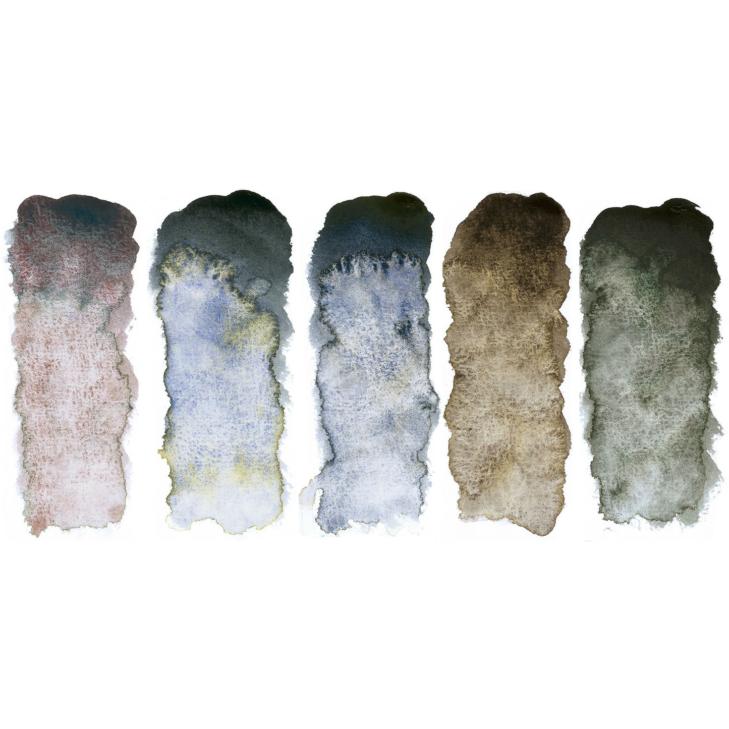 Supergranulating Vatnslitir Sett í trékassa - HAZE 5 x 15 ml